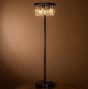 Cowdray Glass Droplet Circular Floor Lamp By Libra | Style Our Home
