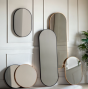 Bennet Black Small Mirror by Hudson Living | Style Our Home 