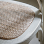 Café White Rattan Stool ( A Pair ) by Hudson Living | Style our Home 