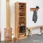 Baumhaus Mobel Oak Tall Shoe Cupboard - Style Our Home