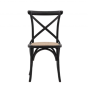 Cafe Black Rattan Dining Chair (a pair) by Gallery Direct | Style Our Home
