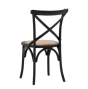 Cafe Black Rattan Dining Chair (a pair) by Gallery Direct | Style Our Home