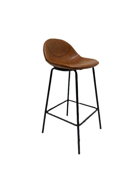 Baseball Barstool Tan SET OF 2 by Monologue | Style Our Home