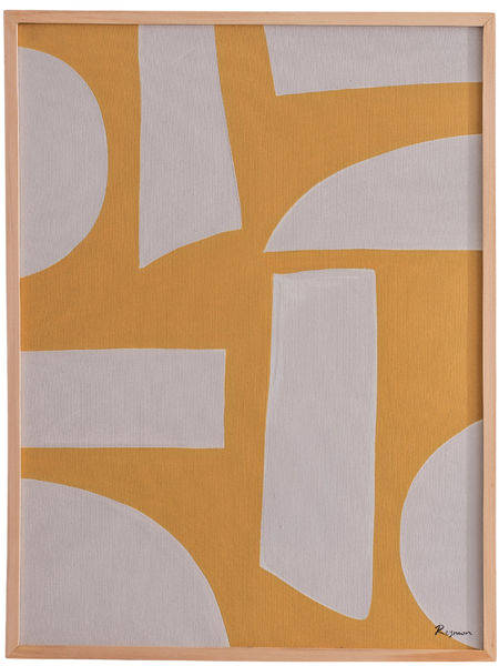 Geometry Mustard by Monologue | Style Our Home