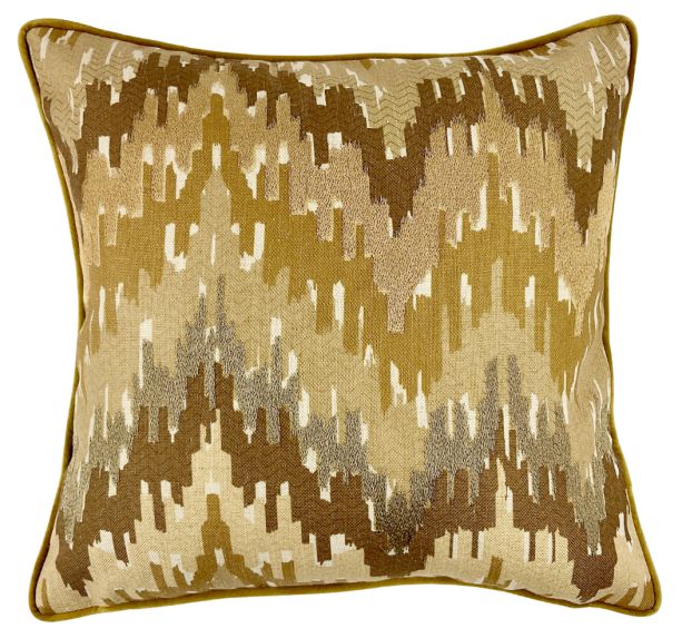 Print And Embroidery Lightning Des  Whiskey by Malini | Style Our Home