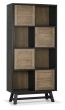 Camden Weathered Oak & Peppercorn Display Cabinet by Bentley Designs | Style Our Home