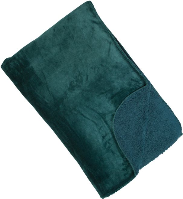 Softest Fleece Throw Teal by Malini | Style Our Home
