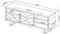 Emerson Weathered Oak & Peppercorn Entertainment Unit by Bentley Designs | Style Our Home
