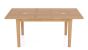 Halmstad Natural Oak Extending Dining Table by Hertiance Furniture | Style Our Home