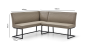 Apollo Sand Corner Bench Set - RHF by Indus Valley