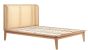 150cm Astrid Rattan Bed Oak by Birlea | Style Our Home
