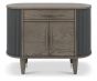 Monroe Silver Grey Narrow Sideboard by Bentley Designs | Style Our Home