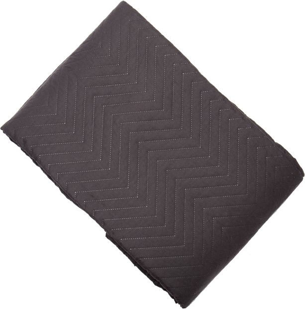 Cotton Like Chevron Quilt Black by Malini | Style Our Home