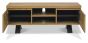 Ellipse Rustic Oak Entertainment Unit by Bentley Designs | Style Our Home
