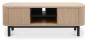 Vega Scandi Oak & Peppercorn Entertainment Unit by Bentley Designs | Style Our Home
