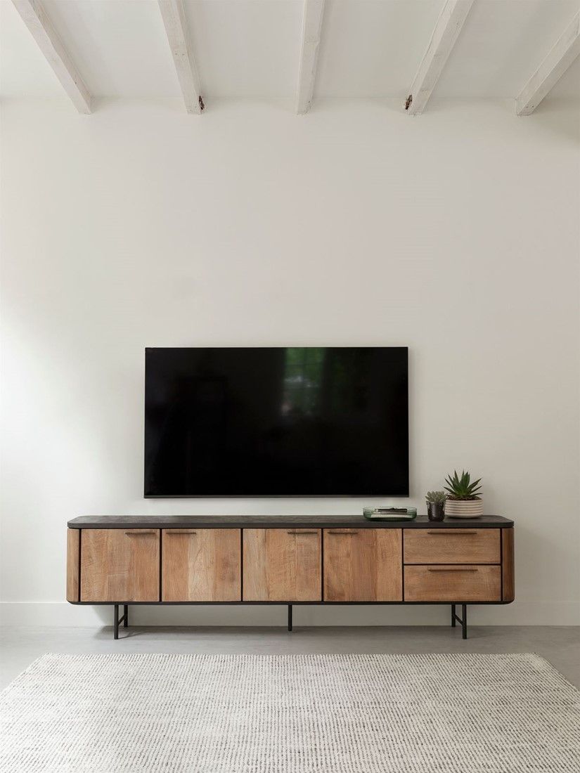 Soho Large TV Stand, 4 Doors, 2 Drawers by DTP Interiors | Style Our Home