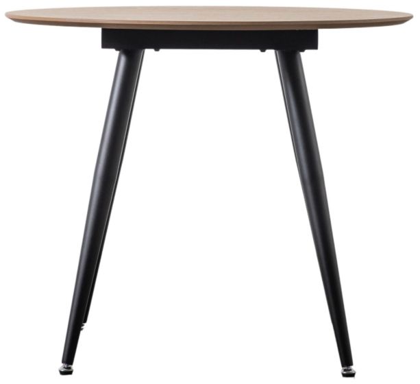 Danbury Natural Round Dining Table by Hudson Living | Style Our Home