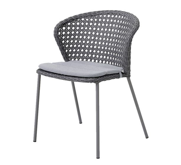 Lean Light Grey Chair by Cane-line | Style Our Home