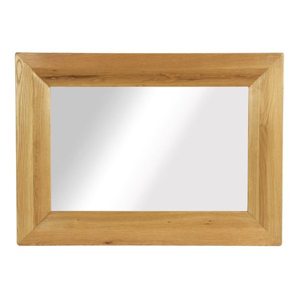 Besp-Oak Vancouver Petite Oak Mirror 