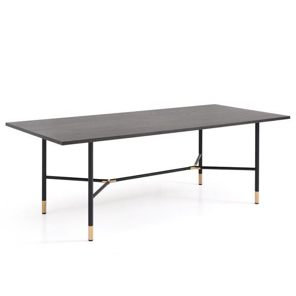 Bofo 220 Dining Table - Black Oak by Tommy Franks | Style Our Home