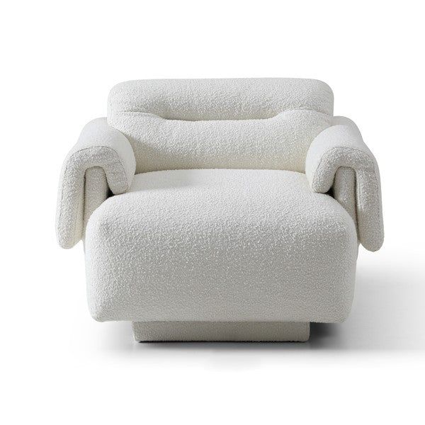 Frankie 1-Seater Sofa - Chex Polar Bouclé by Tommy Franks | Style Our Home