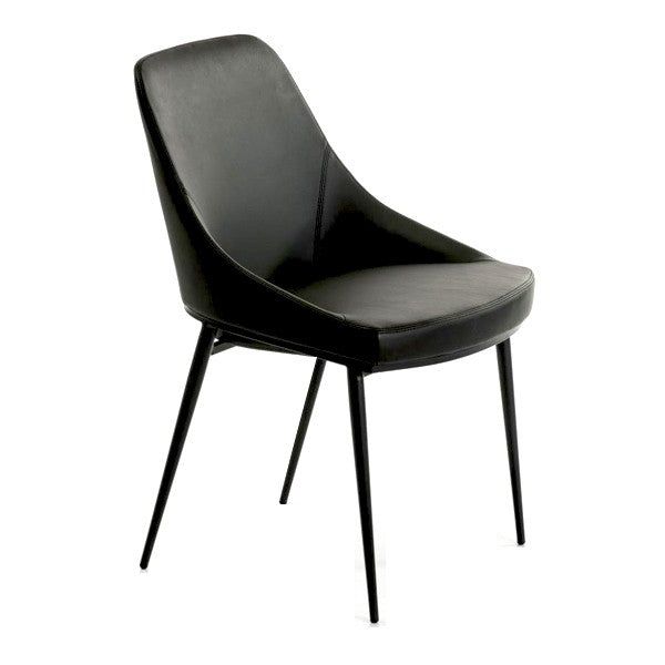Scande Dining Chair - Set of 2 - Mustang Black by Tommy Franks | Style Our Home
