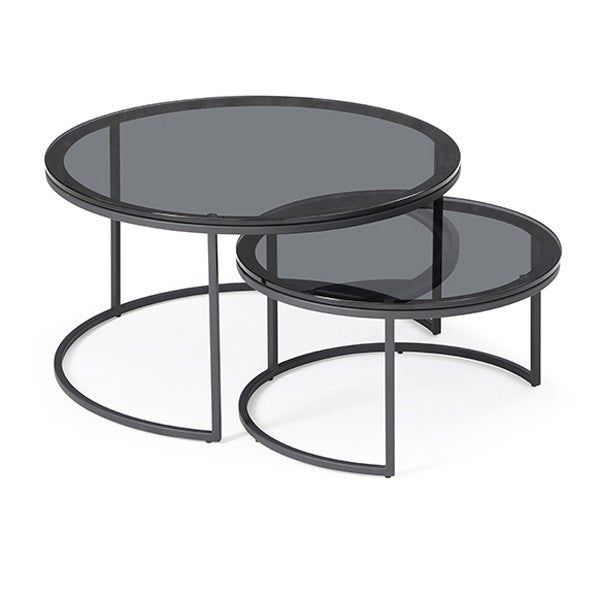 Wheel Coffee Table - Large - Glass by Tommy Franks | Style Our Home