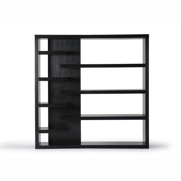 Fiocchi Book Shelf - Black Oak by Tommy Franks | Style Our Home