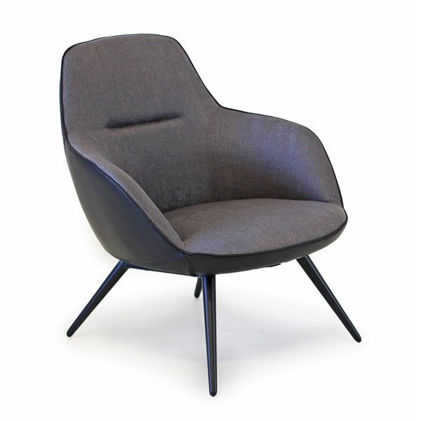 Vertigio Lounge Chair - Grey by Tommy Franks | Style Our Home