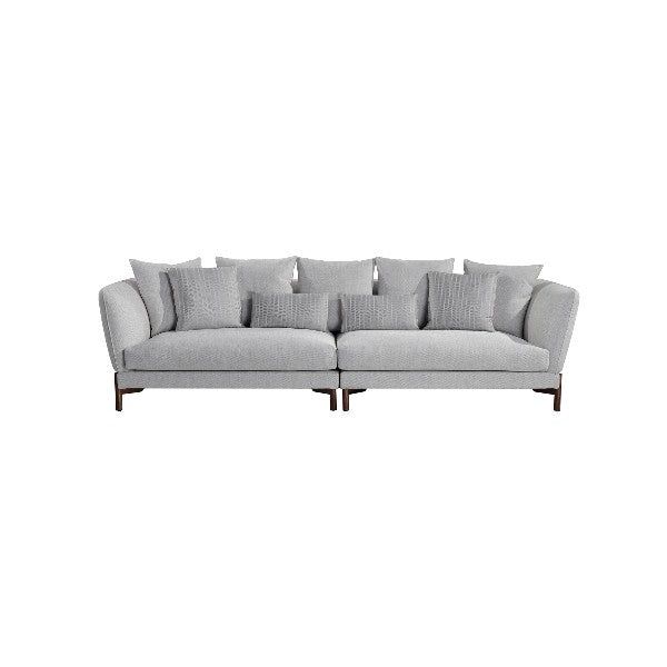 Mimosa 4-Seater Sofa - Light Grey by Tommy Franks | Style Our Home