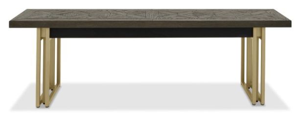 Athena Fumed Oak Wooden Bench by Bentley Designs | Style Our Home