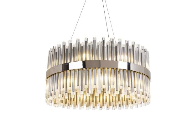 Colmar Nickel Finish Chandelier handelier by RV Astley | Style Our Home