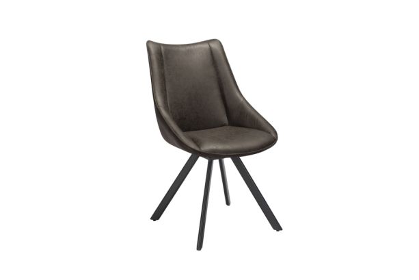 J40 Vintage Grey Chair by Indus Valley