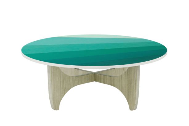 Batwing Coffee Table - Blue Hues by Monologue | Style Our Home