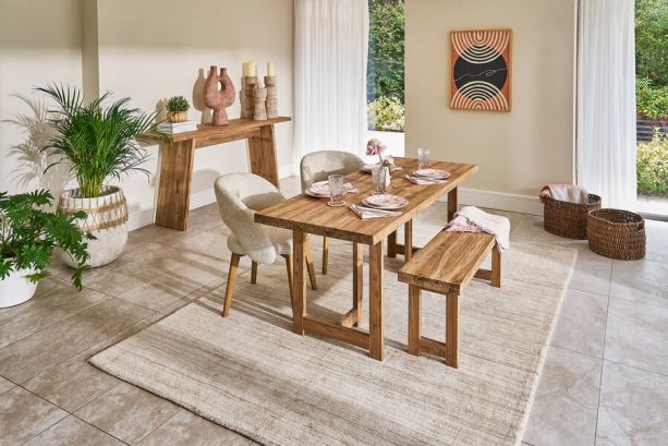 Coniston Bench Table by Monologue | Style Our Home