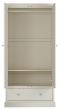 Ashby Soft Grey Double Wardrobe