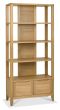 Chester Oak Open Display Unit by Bentley Designs | Style Our Home
