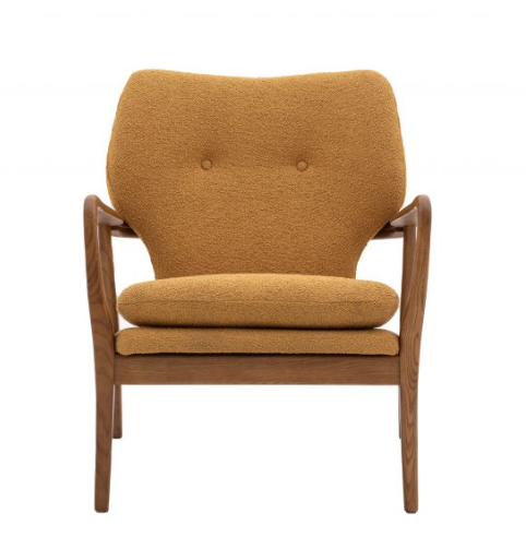 Jensen Ochre Armchair by Gallery Direct | Style Our Home