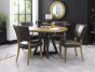 Marque Rustic Oak Circular Dining Table - Style Our Home