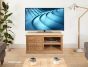 Baumhaus Mobel Oak Four Drawer Television Cabinet - Style Our Home