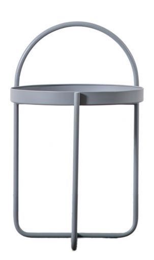 Abbas Grey Side Table by Hudson Living | Style Our Home