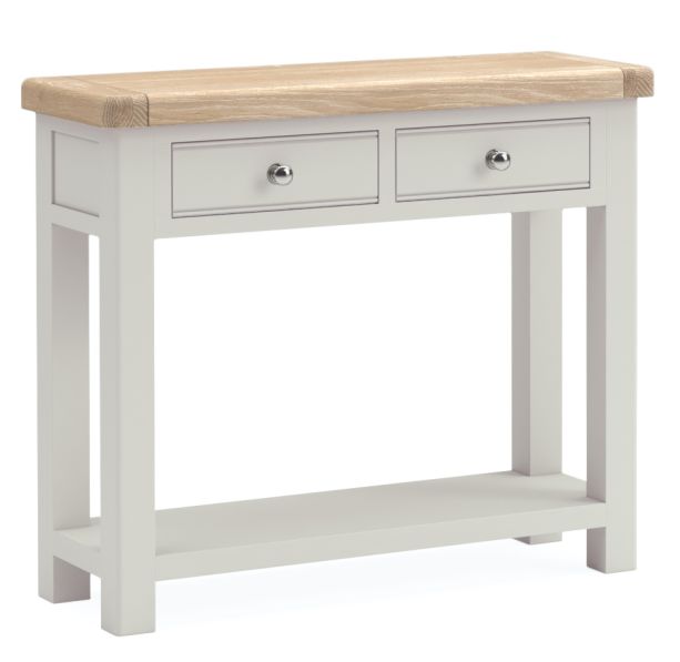 Salcombe Grey Console Table By Corndell / Global Home Group | Style Our Home
