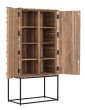 Sticks Cupboard, 2 Doors And 6 Shelves
