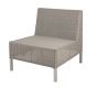 Connect Taupe Dining Lounge Single Module  by Cane-line | Style Our home