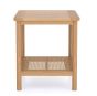 Halmstad Natural Oak Side Table by Hertiance Furniture | Style Our Home