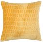 Cut Velvet Honeycombe Mustard by Malini | Style Our Home