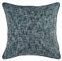 Soft Textured Weave Cushion Blue by Malini | Style Our Home