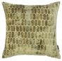 Cut Velvet Honeycombe Olive Albie by Malini | Style Our Home