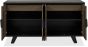 Emerson Weathered Oak & Peppercorn Wide Sideboard by Bentley Designs | Style Our Home