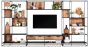 Cosmo TV Wall Element Hanging Rack
